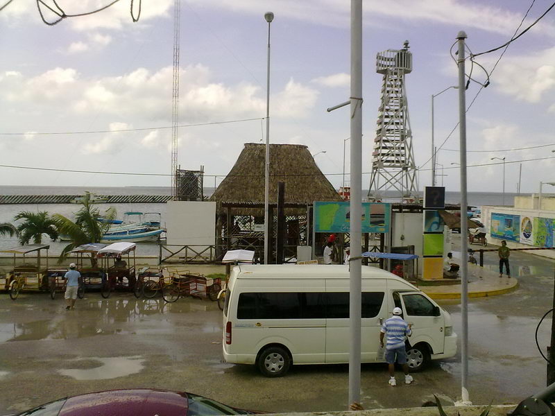 Chiquila pier