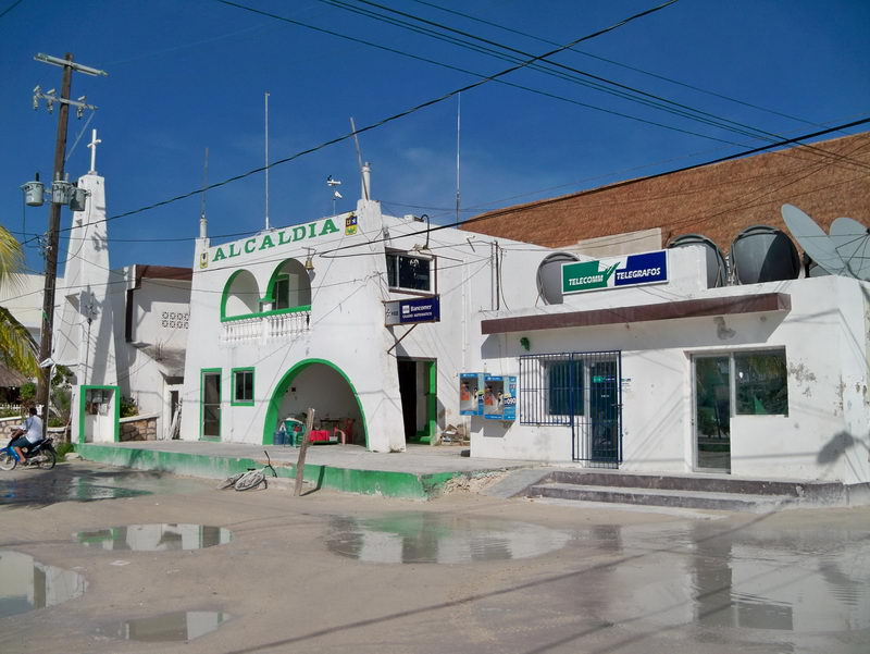 Main Street of Holbox Island